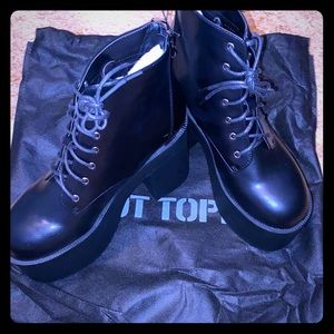 Stomp you out platform boots